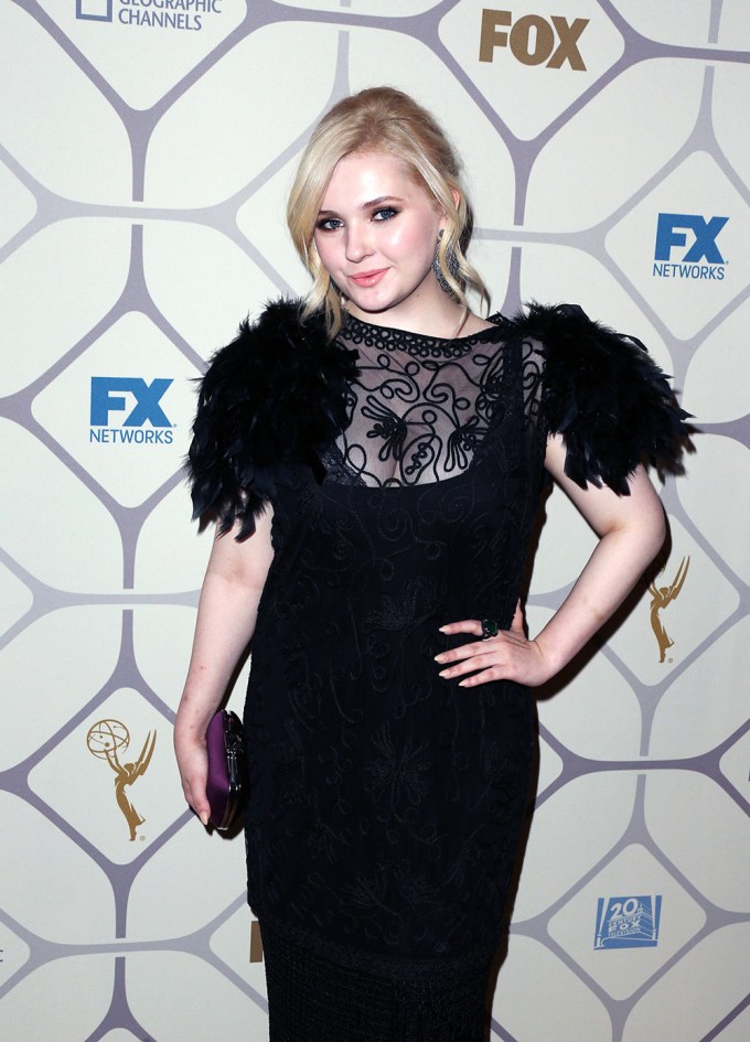 Abigail Breslin at the 2015 Emmys