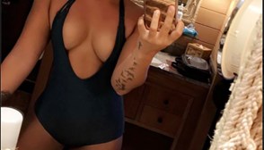 Calvin Harris Flirting Demi Lovato