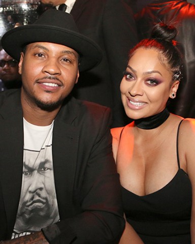 Carmelo Anthony and La La Anthony
3rd Annual Up & Down Gala Party, New York, America - 02 May 2016