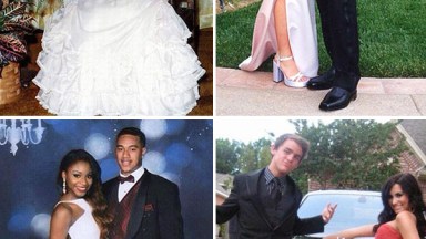 Brad Pitt Normani Cordei Lance Bass Danielle Fishel and Demi Lovato Prom