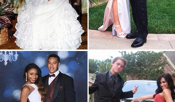 Brad Pitt Normani Cordei Lance Bass Danielle Fishel and Demi Lovato Prom