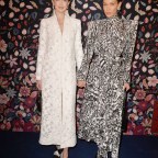 Celebs attend the Harper's Bazaar Exhibition for Paris Fashion Week