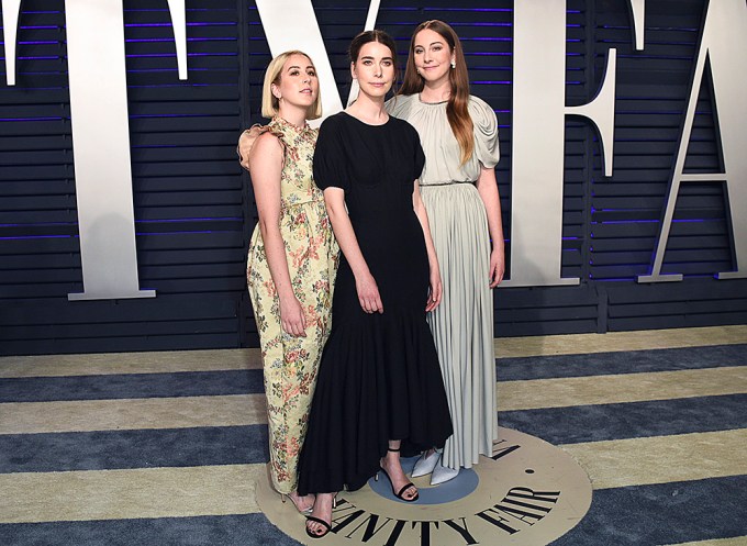 Alana Haim, Danielle Haim, Este Haim At The Vanity Fair Oscar Party