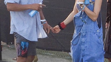 Odessa Adlon Jaden Smith Hold Hands Coachella