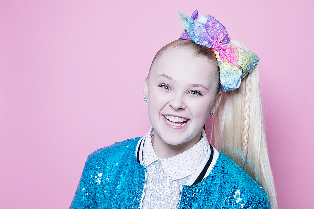 JoJo Siwa poses for a portrait in New YorkJoJo Siwa Portrait Session, New York, USA - 10 Dec 2018