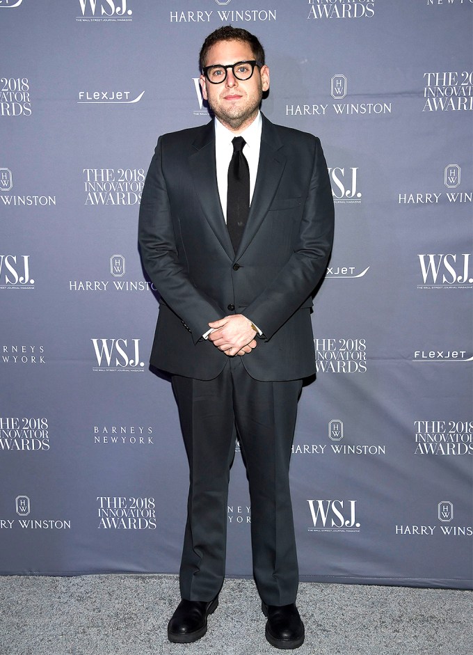 Jonah Hill Suits Up For The 2018 WSJ Magazine Innovator Awards