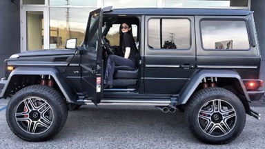 Kylie Jenner New G Wagon