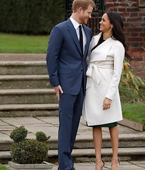 Prince Harry and his fiancee Meghan Markle