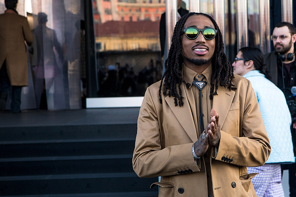 Prada show, Arrivals, Autumn Winter 2020, Milan Fashion Week Men's, Italy - 12 Jan 2020