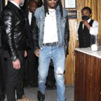 Rapper Quavo parties at the Nice Guy!