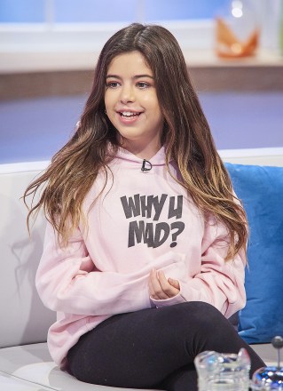 Editorial Use Only Mandatory Credit: Photo by Ken McKay/ITV/REX/Shutterstock (9172780au) Sophia Grace'Lorraine' TV Show, London, UK - October 25, 2017 Video of her and her younger cousin, Rosie, performing a Nicki Minaj song at home.  The video went viral and was picked up by The Ellen Degeneres Show.  Ellen invited the girls to appear on her show and even met and performed with her idol Nicki Minaj.  From here, Sophia went on to cover Ellen's red carpet and now she has her own record deal and is releasing her new single. 