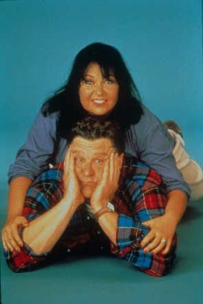 Editorial use only. No book cover usage.Mandatory Credit: Photo by Moviestore/Shutterstock (1622223a)Roseanne ,  Roseanne Barr,  John GoodmanFilm and Television