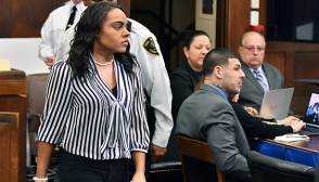 Shayanna Jenkins and Aaron Hernandez