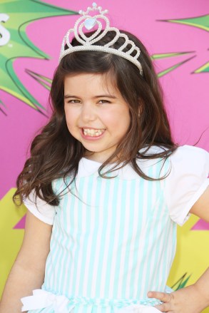 Sophia Grace Brownlee Nickelodeon's 26th Annual Kids Choice Awards Arrivals Los Angeles, USA - March 23, 2013