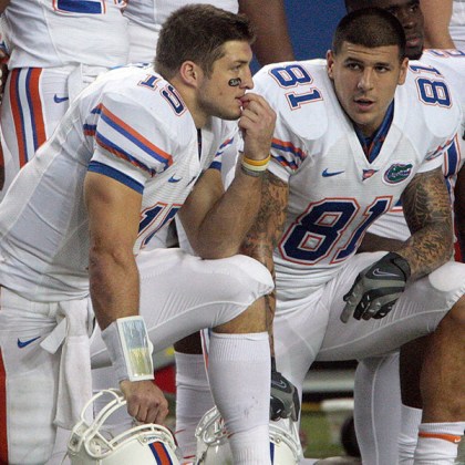 Tim Tebow Was Aaron Hernandez's Life Instructor at Florida