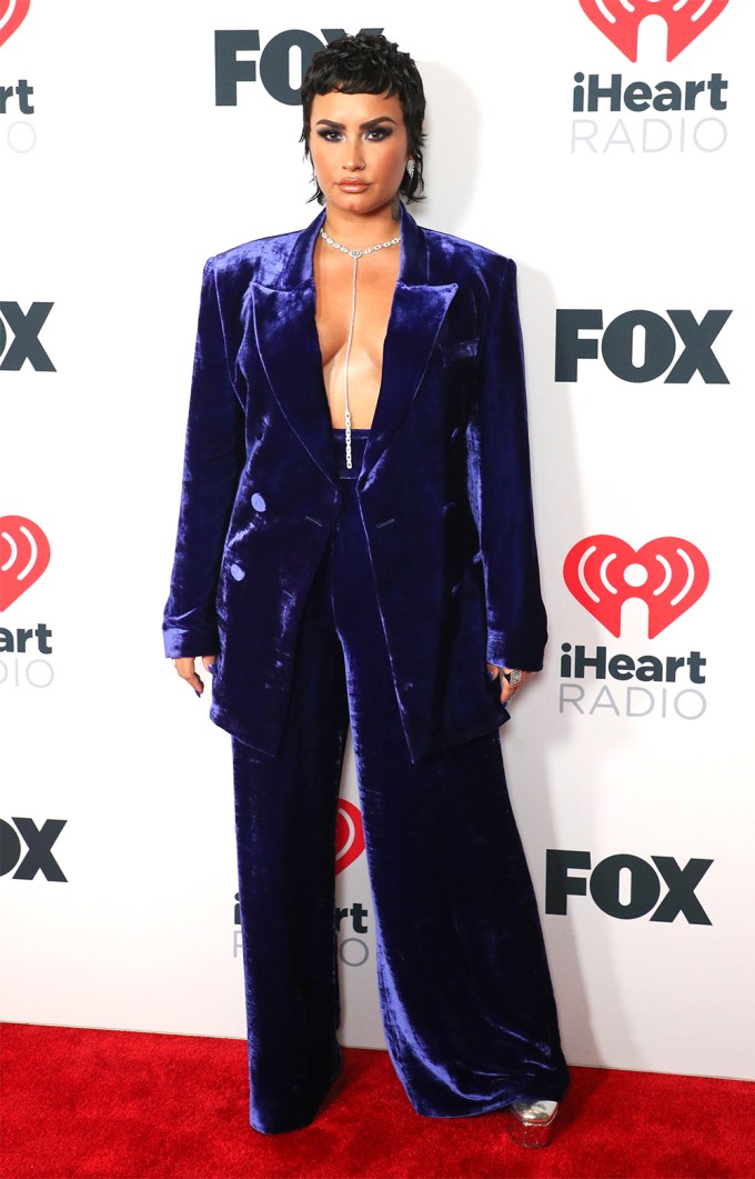 Demi Lovato at the iHeartRadio Awards