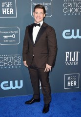 Adam Devine arrives at the 25th annual Critics' Choice Awards, at the Barker Hangar in Santa Monica, Calif
25th Annual Critics' Choice Awards - Arrivals, Santa Monica, USA - 12 Jan 2020