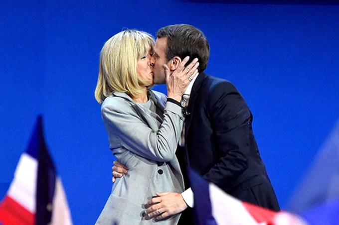 Emmanuel Macron & Brigitte Macron