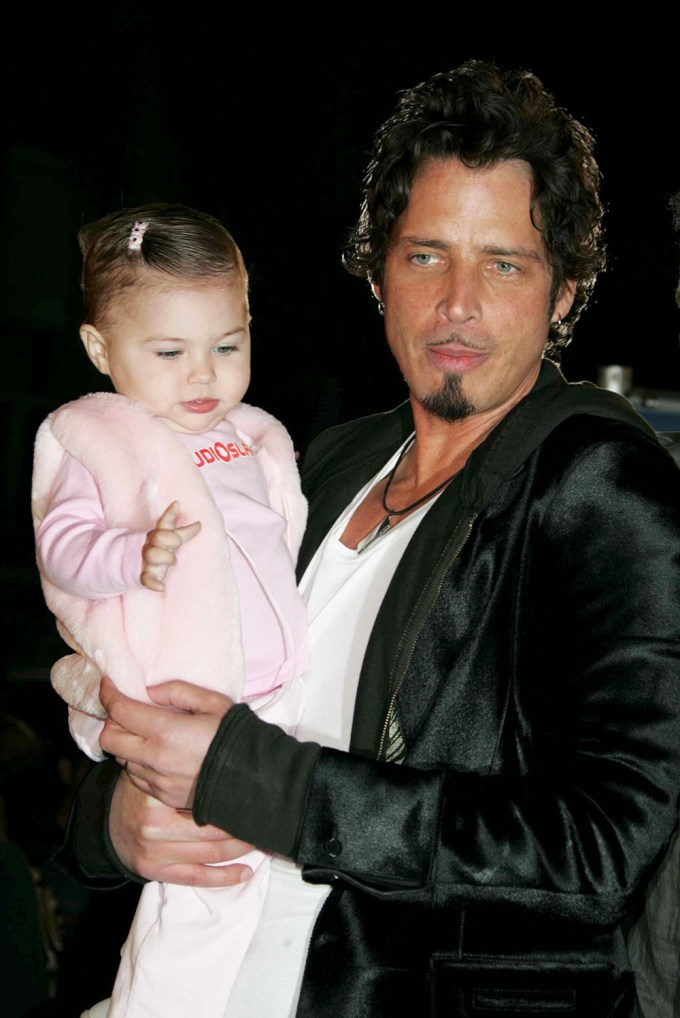 Chris Cornell & Daughter In 2005