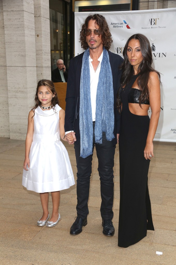 Chris Cornell & Family In 2014