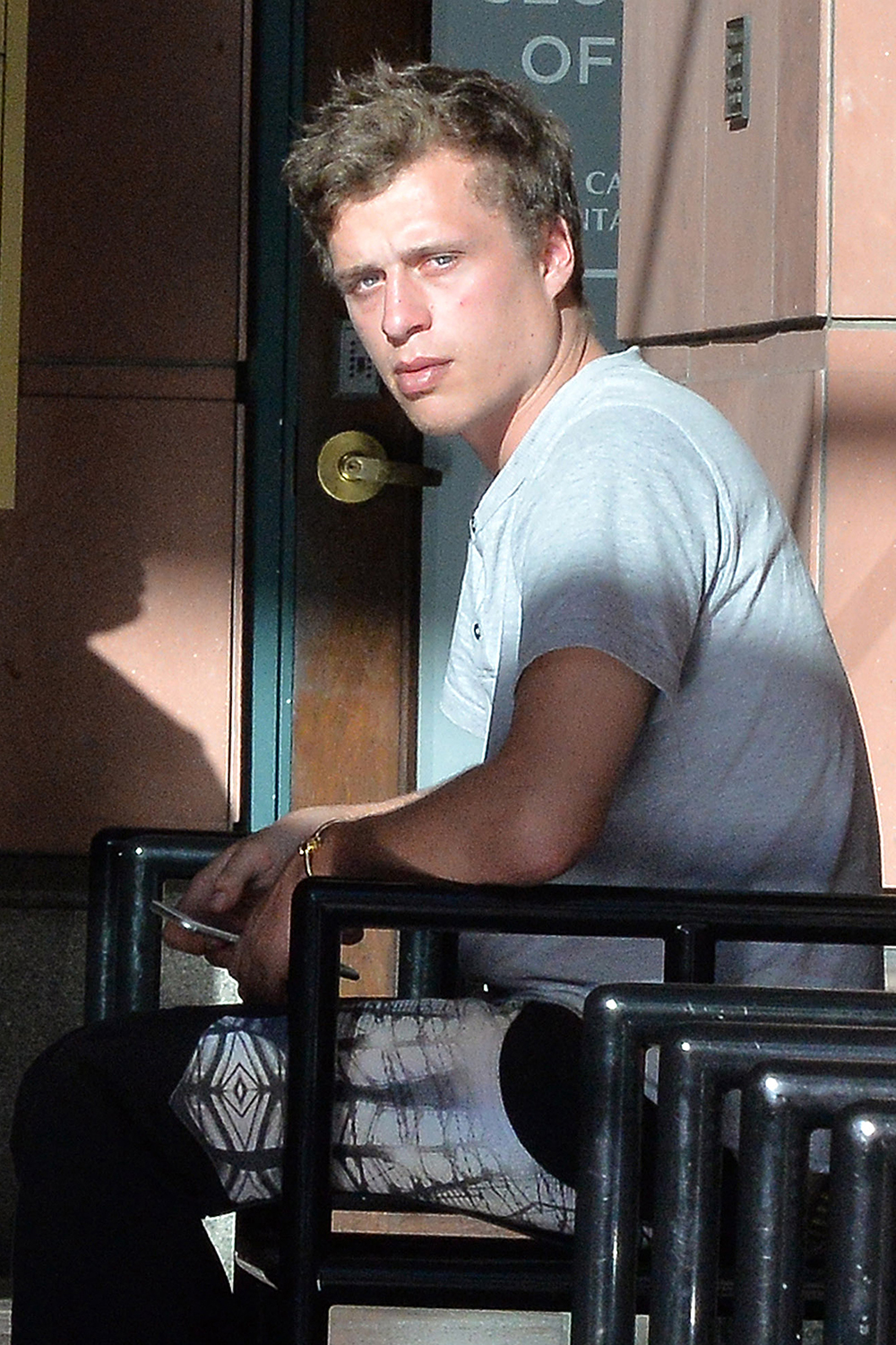 Conrad Hughes Hilton
Conrad Hughes Hilton out and about, Los Angeles, America - 30 Sep 2015
Conrad Hughes Hilton at the Doctor's Office in Beverly Hills