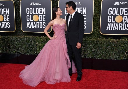 Emmy Rossum and Sam Esmail
76th Annual Golden Globe Awards, Arrivals, Los Angeles, USA - 06 Jan 2019