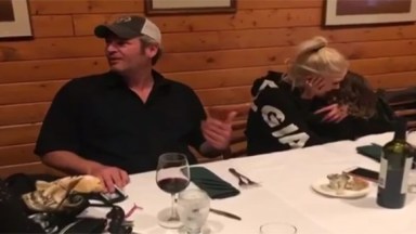 Blake Shelton and Gwen Stefani In Yosemite