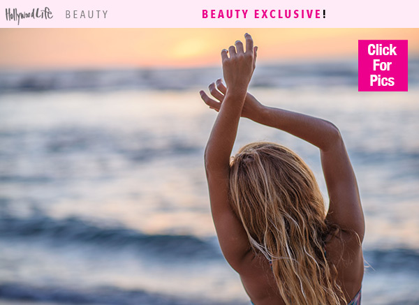 Blonde Girl On The Beach