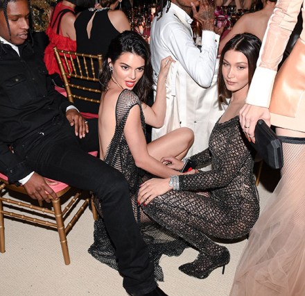 Kendall Jenner and A$AP Rocky Have PDA Moment Inside Met Gala - Kendall  Jenner-A$AP Rocky Dating Rumor