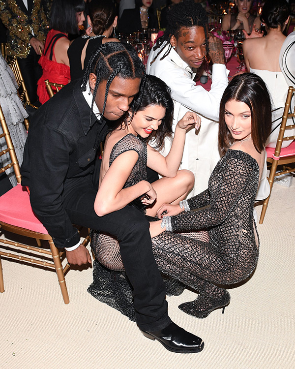 kendall-jenner-asap-rocky-bella-hadid-met-gala-2017-inside