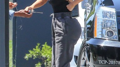 Kim Kardashian Wearing Sweatpants