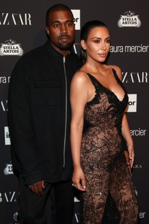 Recording artist Kanye West, left, and television personality Kim Kardashian West, right, attend Harper's Bazaar Icons celebration during NYFW Spring/Summer 2017 at the Plaza Hotel, in New York
NYFW Spring/Summer 2017 - Harper's Bazaar Icons, New York, USA