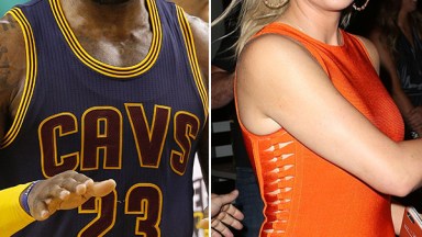 Lebron James and Khloe Kardashian