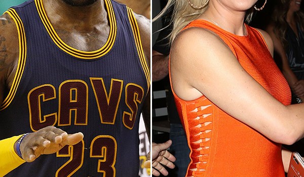 Lebron James and Khloe Kardashian