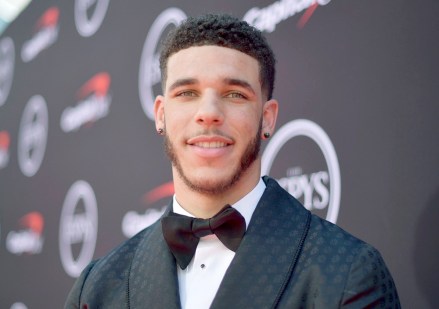 NBA player Lonzo Ball, of the New Orleans Pelicans, arrives at the ESPY Awards, at the Microsoft Theater in Los Angeles2019 ESPY Awards - Red Carpet, Los Angeles, USA - 10 Jul 2019