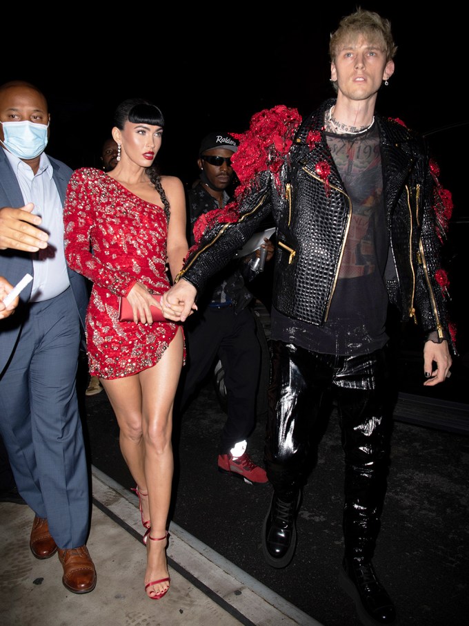 Megan Fox and Machine Gun Kelly Attend A Met Gala After-Party