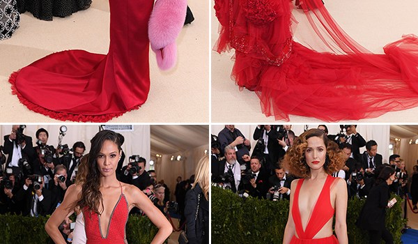 Red Dresses Met Gala