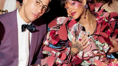 Miles Chamley-Watson And Rihanna