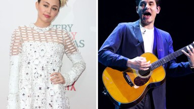 Miley Cyrus and John Mayer