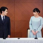 Princess Mako and Kei Komuro press conference in Tokyo, Japan - 26 Oct 2021