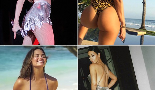Jennifer Lopez, Kourtney Kardashian, Chrissy Teigen And Kim Kardashian