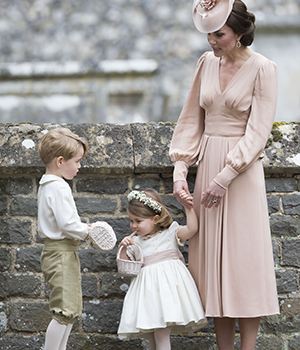 Prince George & Princess Charlotte At Pippa Middleton’s Wedding