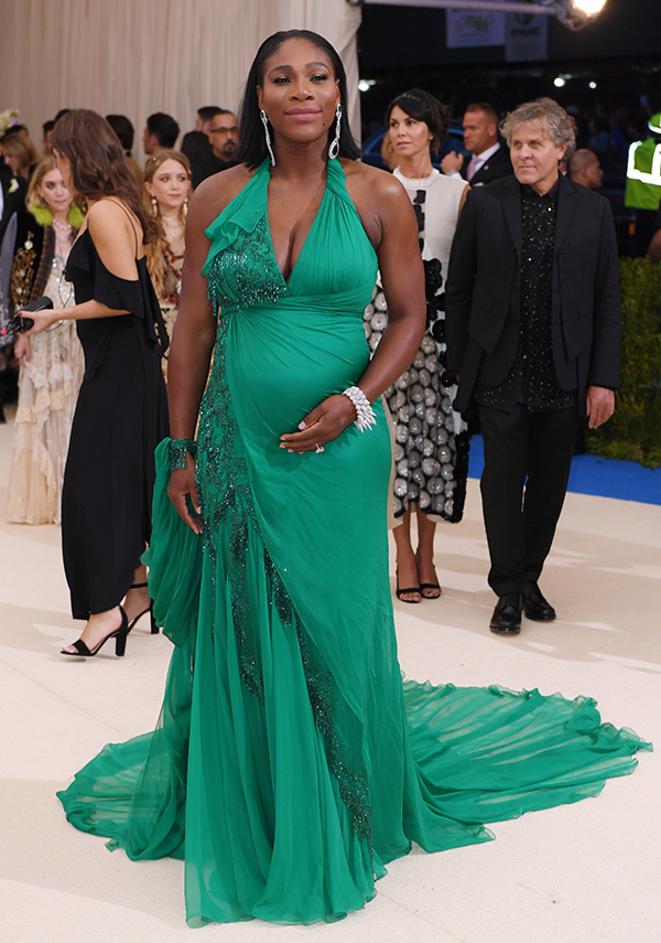 serena williams gala dress