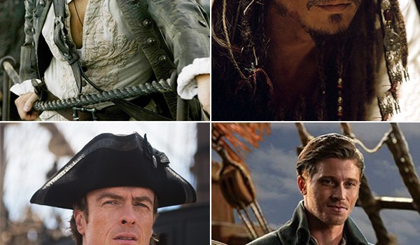 Orlando Bloom, Johnny Depp, Toby Stephen, and Garrett Hedlund