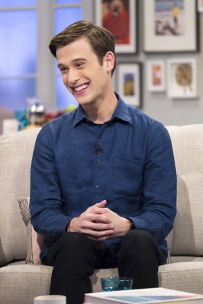 Editorial use onlyMandatory Credit: Photo by S Meddle/ITV/REX/Shutterstock (8848507aw)Tyler Henry'Lorraine' TV show, London, UK - 29 May 2017Tyler is one of the USAs most sought after psychics and now he's back in a new series of Hollywood Medium.