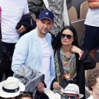 Demi Moore and boyfriend Daniel Humm are seen at Roland Garros
