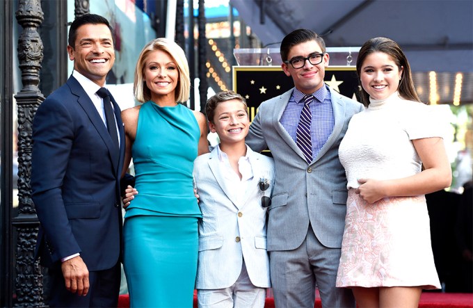 Mark Consuelos & His 3 Kids With Kelly Ripa