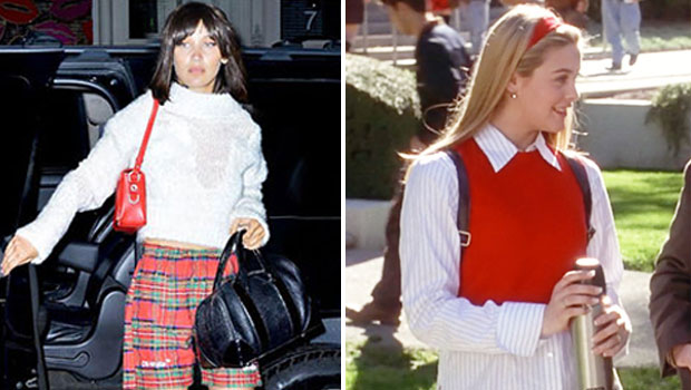 cher horowitz red plaid outfit