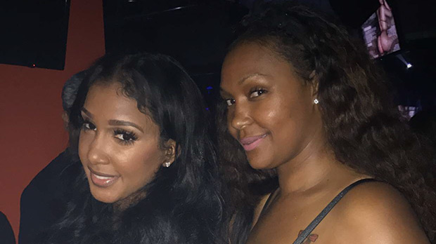 Bernice Burgos Nipples Frees Her Girls In Sheer Bodysuit At Strip