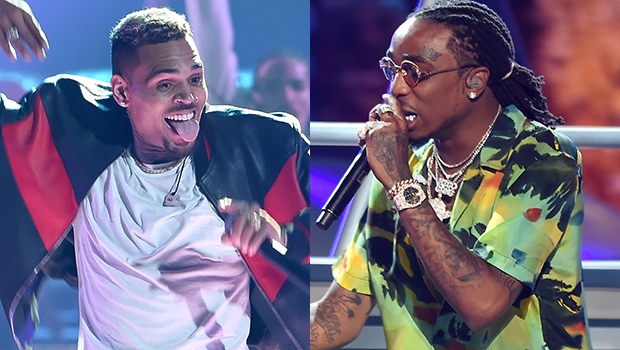 Quavo Disses Chris Brown & Kicks Off Feud At BET Awards – Hollywood Life